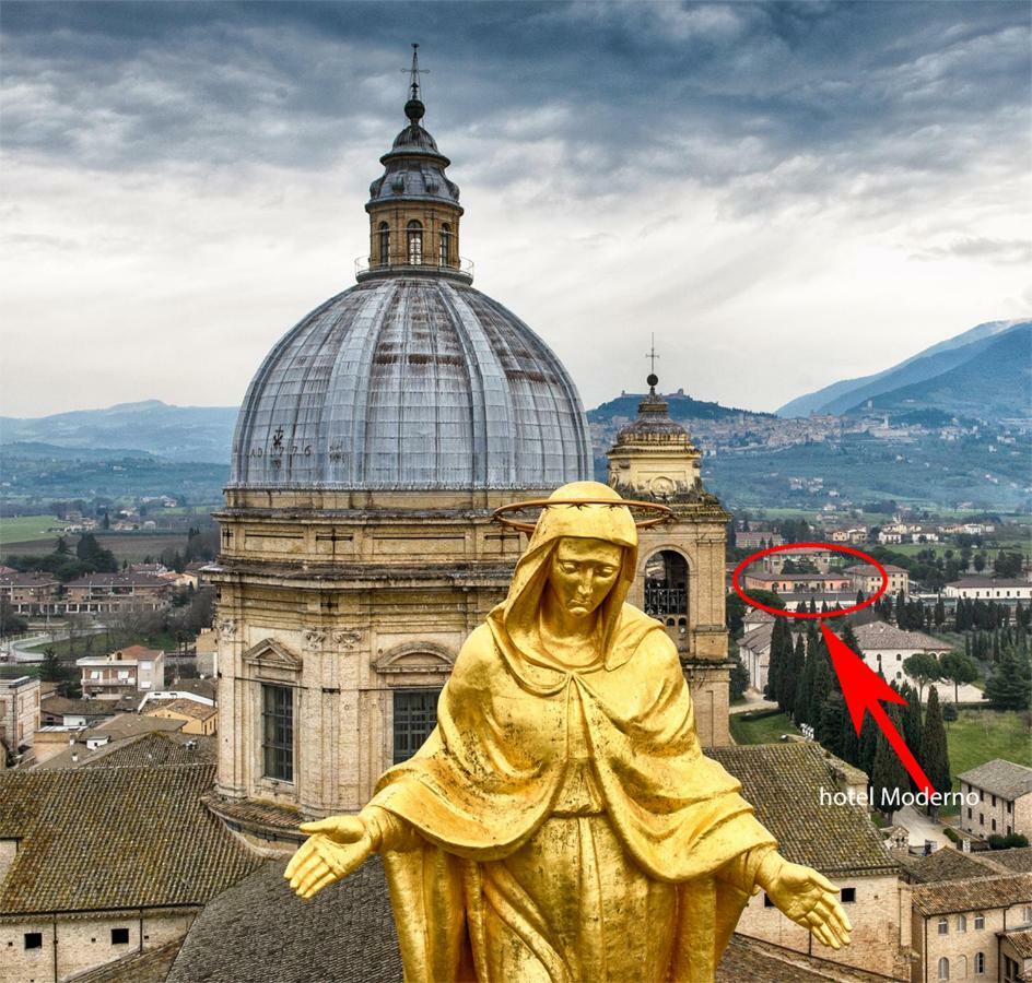 Hotel Moderno Assisi Eksteriør bilde